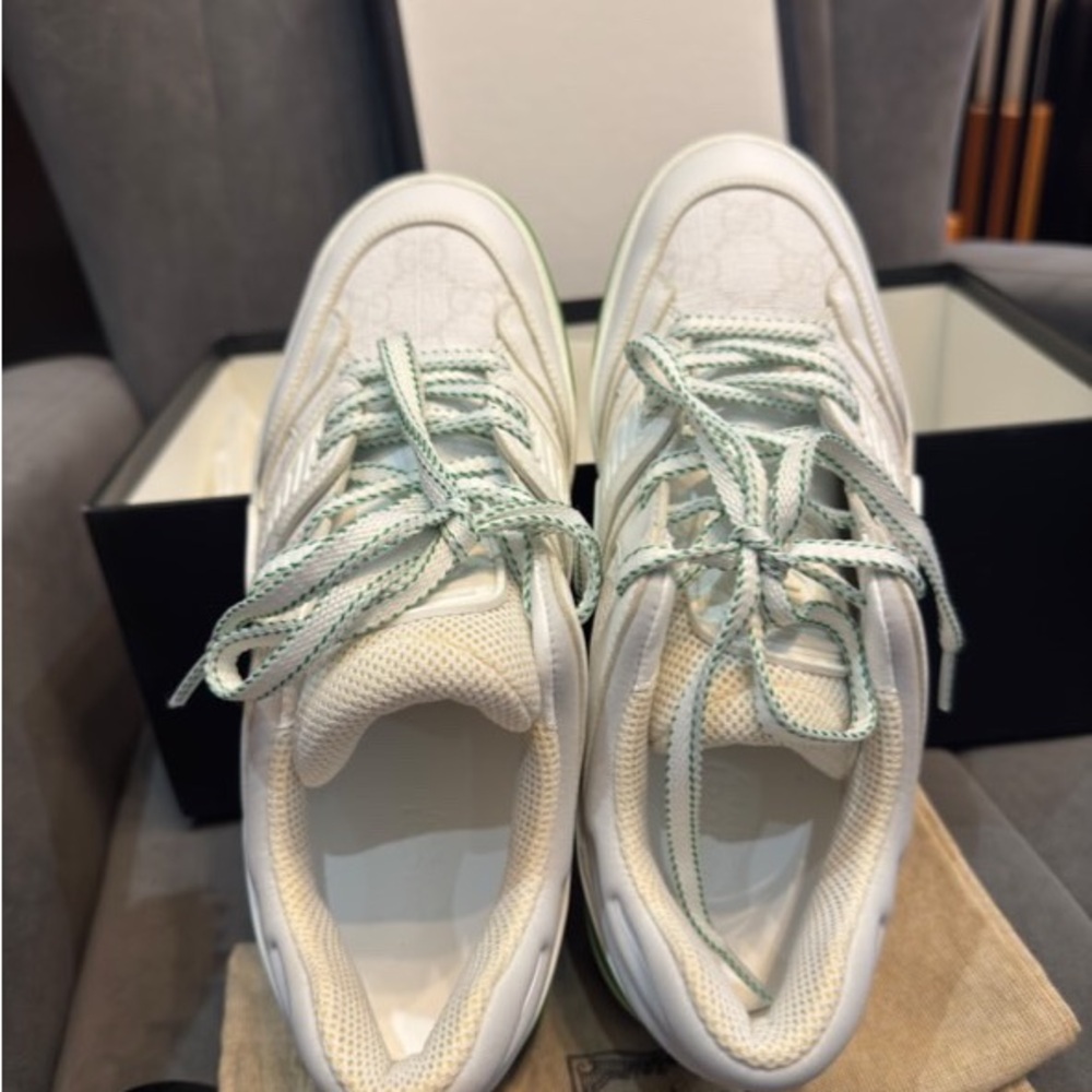 Gucci GG Supreme Basket Sneakers - Picture 9 of 15